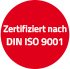 Zertifiziert nach DIN ISO 9001